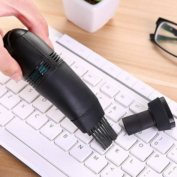 Mini USB Vacuum Keyboard Cleaner Dust Cleaning Kit Laptop Desktop PC Computer